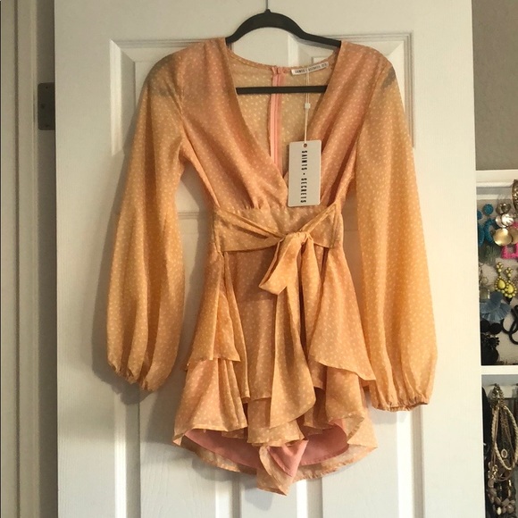 NWT long sleeve romper - Picture 1 of 6